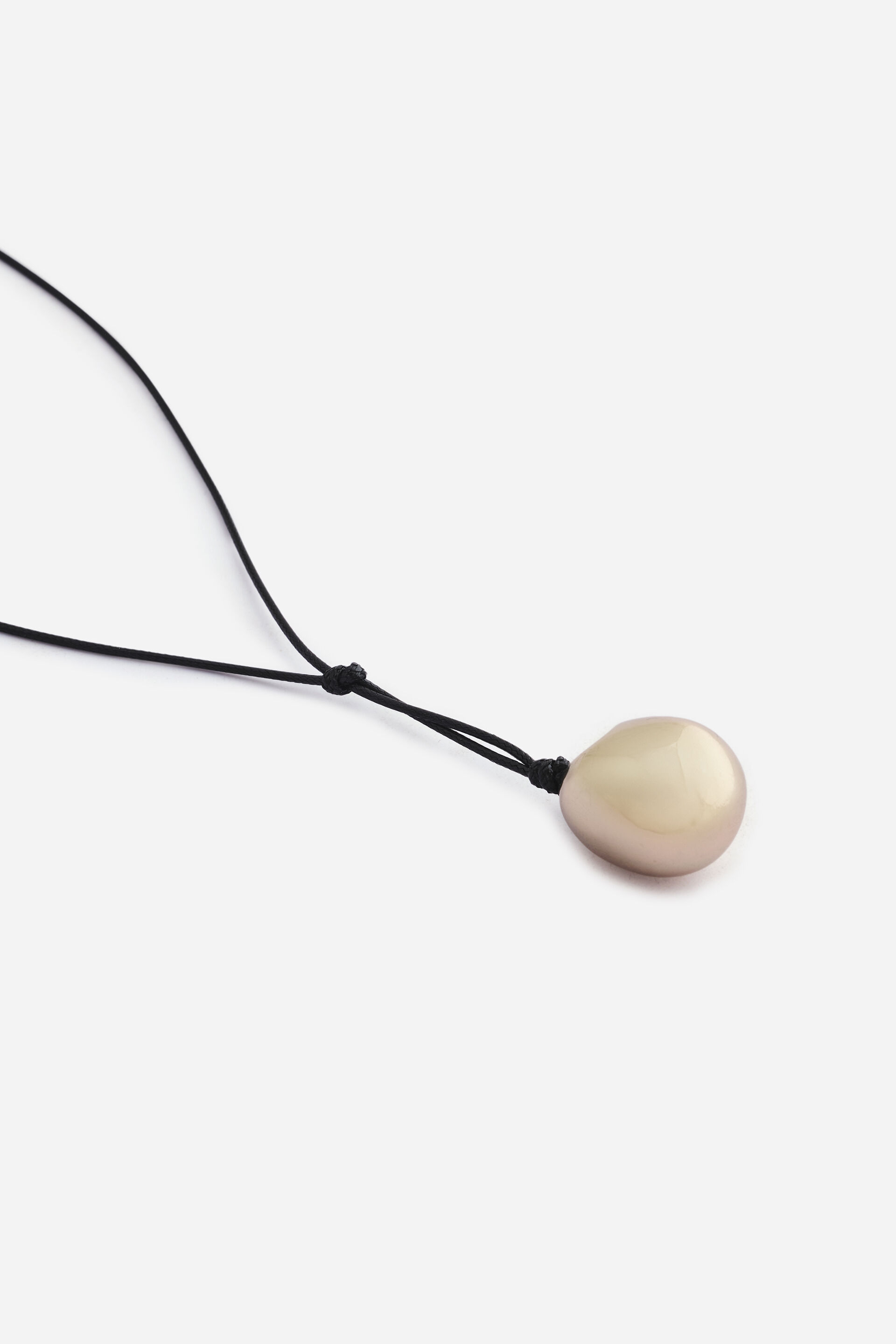 Orb Cord Necklace in Gold, , image 2